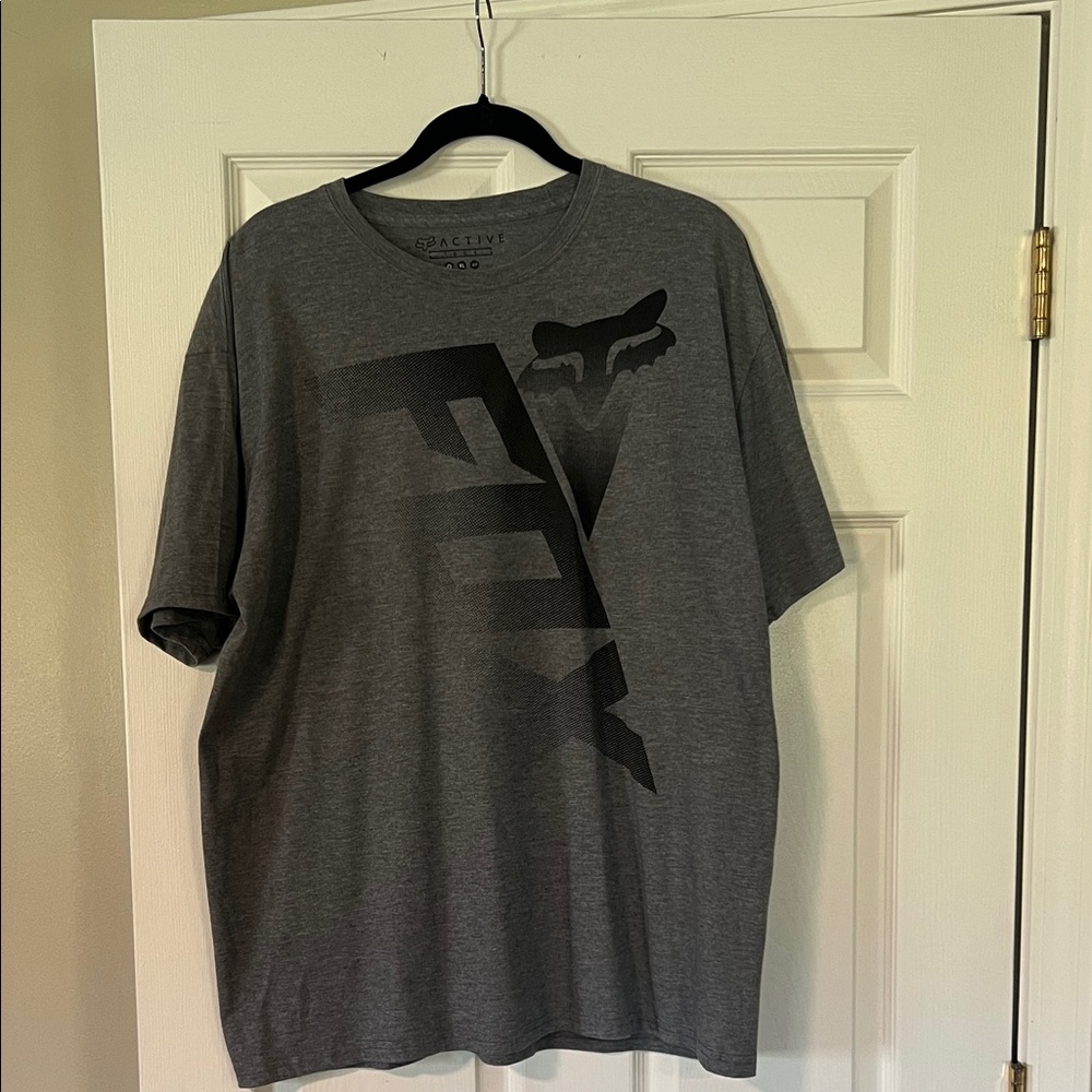 Fox Dark Gray Graphic Tee